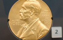 Nobel prize for Higgs Boson, Scottish National Museum - V.Brodský