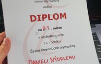 Daniel Nýdrle diplom
